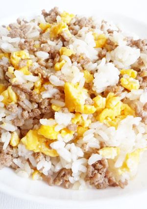 豚挽肉の甘辛チャーハン-レシピのメイン写真