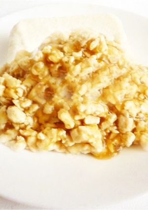 豆腐の鶏そぼろあんかけ-レシピのメイン写真