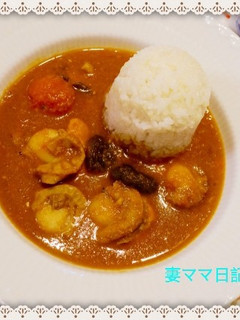 ホタテの玉ねぎソースカレー-レシピのメイン写真
