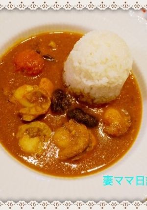 ホタテの玉ねぎソースカレー-レシピのメイン写真
