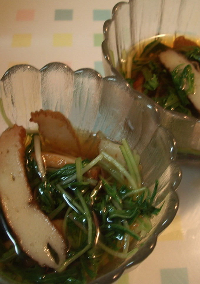 ☆ささっと簡単☆水菜のおひたし-レシピのメイン写真