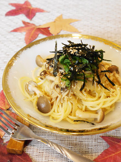 茸の醤油バター~和風パスタ~-レシピのメイン写真