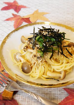 茸の醤油バター～和風パスタ～-レシピのメイン写真