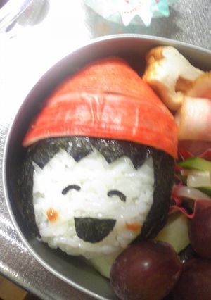 年少◆お弁当(X'mas女の子)-レシピのメイン写真
