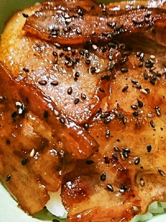 豚バラカルビの甘辛丼-レシピのメイン写真