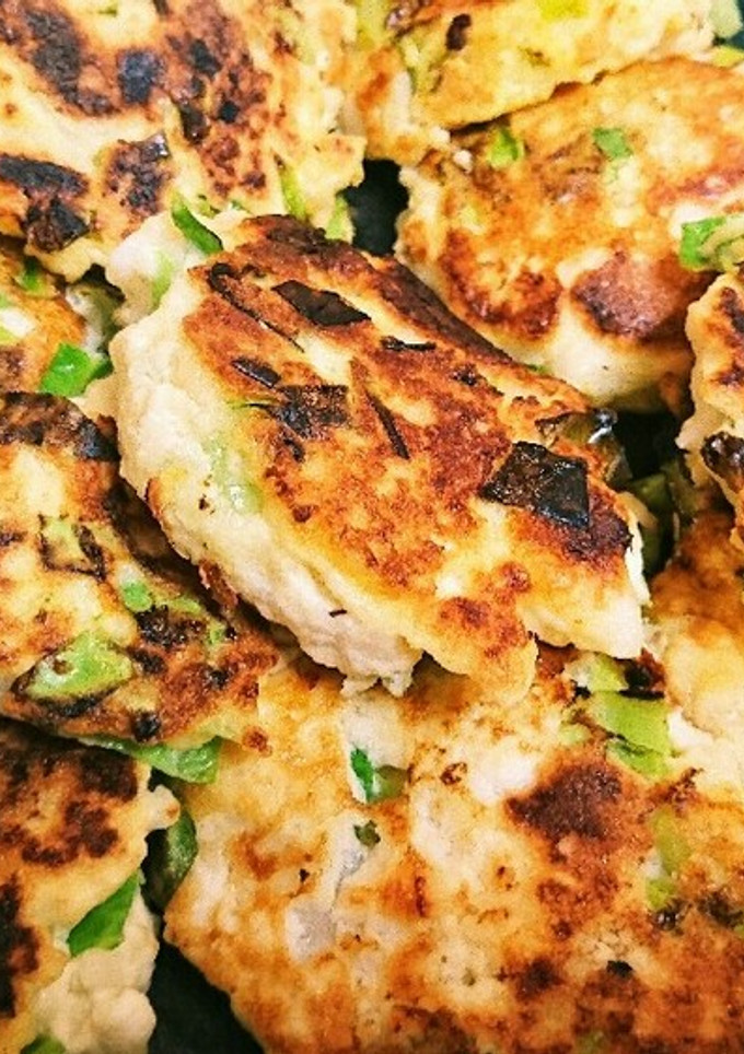 はんぺんと木綿豆腐のお焼き-レシピのメイン写真