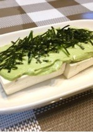 めっちゃ簡単‼︎アボカド冷やっこ☆-レシピのメイン写真
