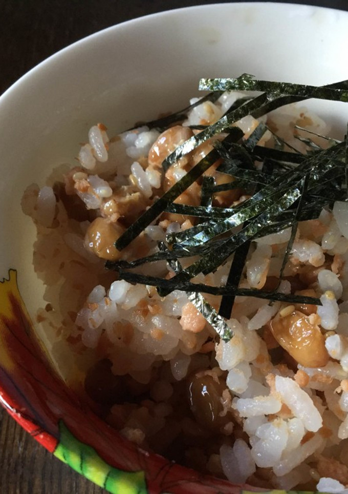 鮭フレークと納豆のご飯-レシピのメイン写真