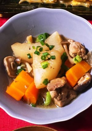 鶏肉と大根の煮物♩-レシピのメイン写真