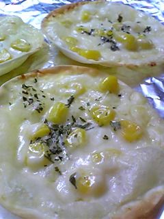 餃子の皮で☆簡単おつまみピザ-レシピのメイン写真