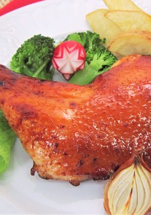 クリスマス骨付きローストチキン リピ確！-レシピのメイン写真