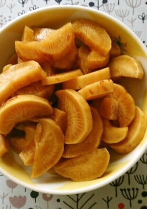 大根の醤油漬け♪-レシピのメイン写真