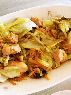 簡単!鳥むね肉と野菜炒め-レシピのメイン写真