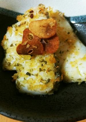 鱈のパン粉焼き～ガーリック風味～-レシピのメイン写真