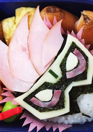 キャラ弁★仮面ライダーエグゼイド-レシピのメイン写真