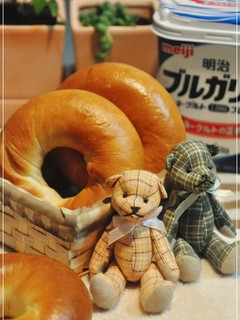 健康美人♥簡単♥もちもちホエーなベーグル-レシピのメイン写真