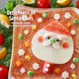 簡単♪クリスマスサンタさんデコトースト