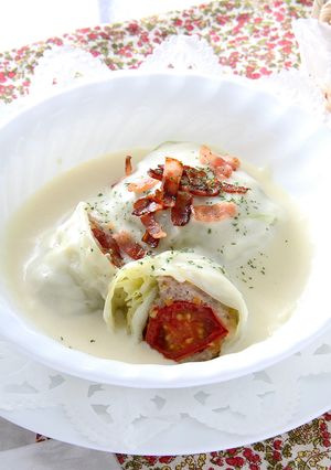 チーズとろりん☆イタリアンロールキャベツ-レシピのメイン写真