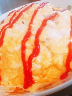 とろとろ卵のオムライス-レシピのメイン写真