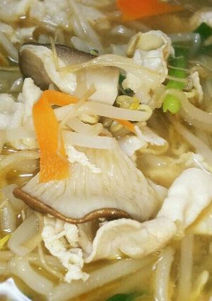 豚バラとカット野菜の速攻豚汁-レシピのメイン写真