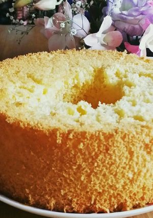 シュワシュワなシフォンケーキ-レシピのメイン写真