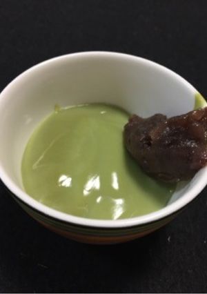 葛で作る抹茶ムース-レシピのメイン写真