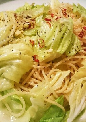 キャベツとアンチョビのパスタ-レシピのメイン写真