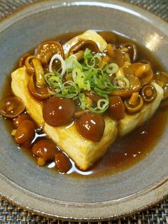 なめこの揚げ出し豆腐-レシピのメイン写真