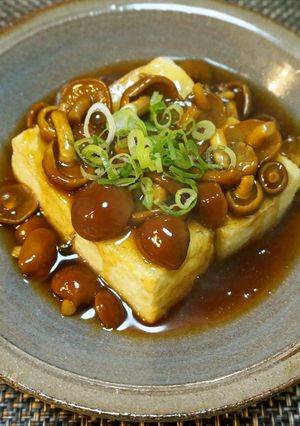 なめこの揚げ出し豆腐-レシピのメイン写真