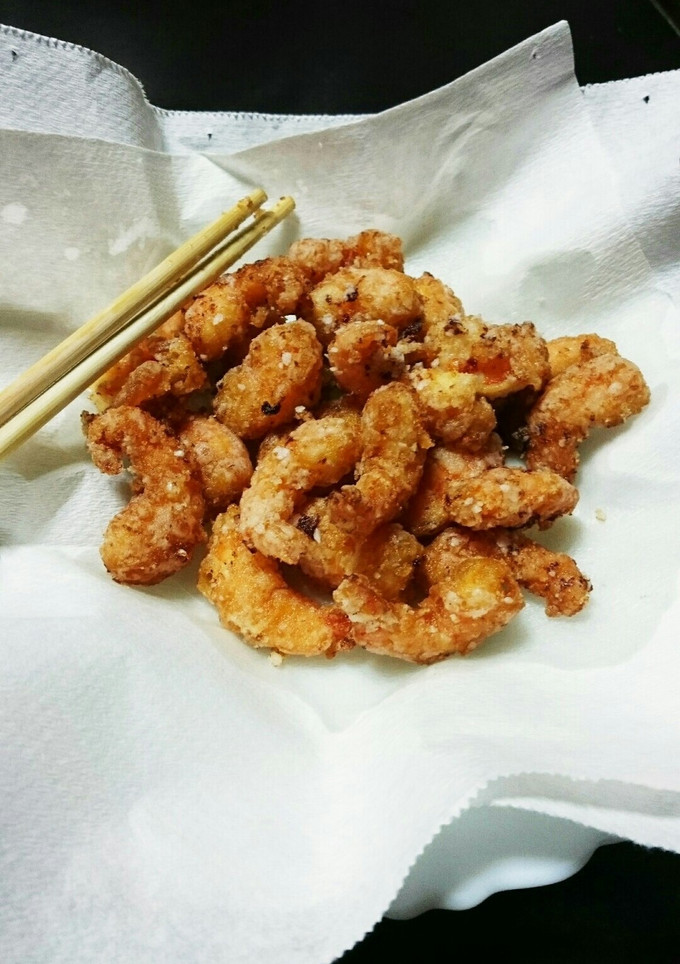 ご飯がすすむ！材料４つで簡単エビ唐揚げ♪-レシピのメイン写真