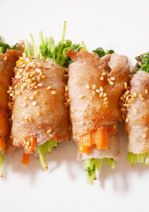 シンプル美味しい！豚巻き豆苗-レシピのメイン写真