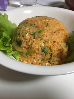フリルレタスのキムチチャーハン-レシピのメイン写真
