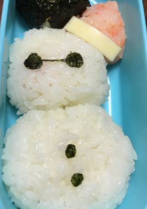 ベイマックスキャラ弁-レシピのメイン写真