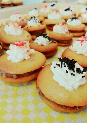 バターなし!餡チーズのラングドシャ★-レシピのメイン写真
