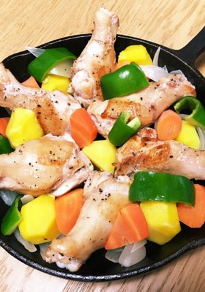 簡単！鶏の手羽元でパーティー料理☆-レシピのメイン写真