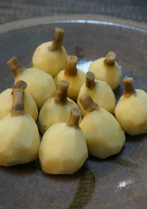 くわいの煮物-レシピのメイン写真