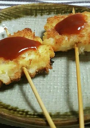 パン耳串カツ-レシピのメイン写真