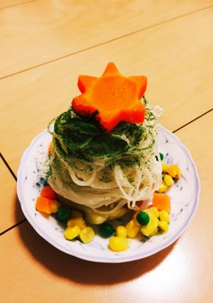 簡単おもてなし!クリスマスツリーサラダ-レシピのメイン写真