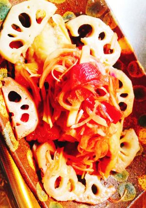 鎌倉野菜で鯵の南蛮漬け-レシピのメイン写真