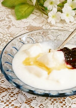野菜のデザート♪かぶヨーグルト-レシピのメイン写真