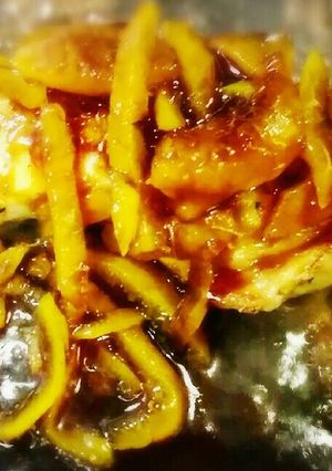 クリスマスにも!!チキンレッグ柚子照焼き-レシピのメイン写真