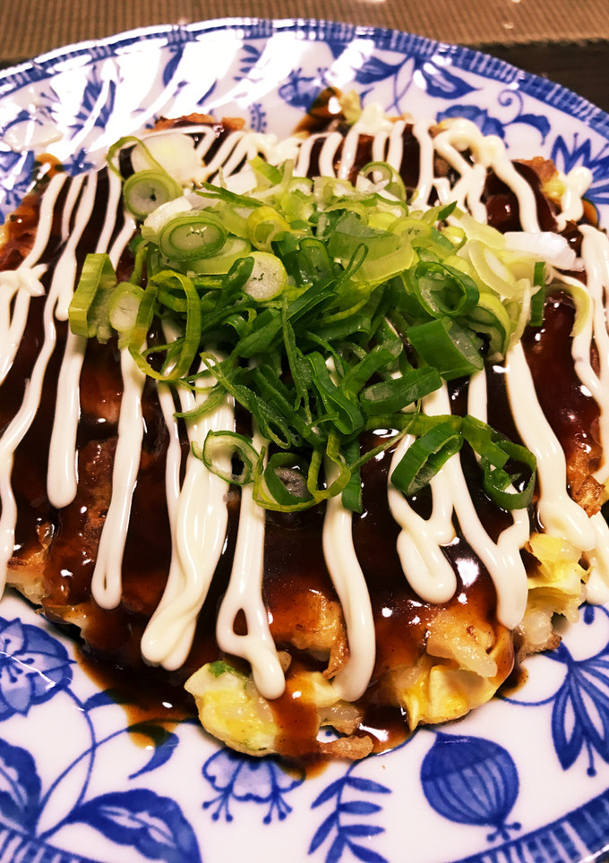 お好み焼き豚玉ごはん【男のお好み焼き】-レシピのメイン写真