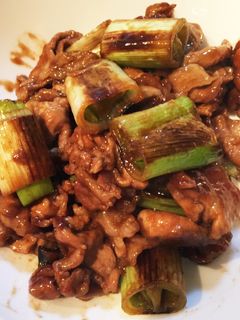 簡単!豚肉とねぎの甘辛炒め-レシピのメイン写真