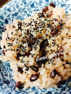 甘い赤飯 〜覚え書き〜-レシピのメイン写真