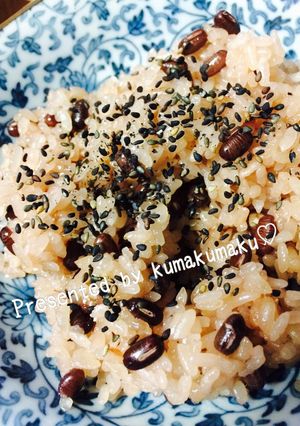 甘い赤飯 〜覚え書き〜-レシピのメイン写真