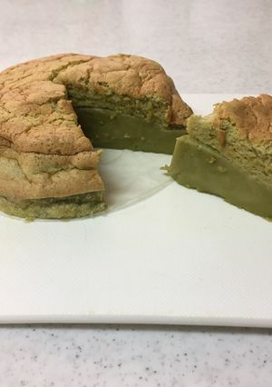 抹茶のマジックケーキ-レシピのメイン写真