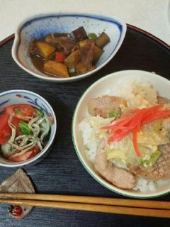 他人丼定食(血管ダイエット食1039)-レシピのメイン写真