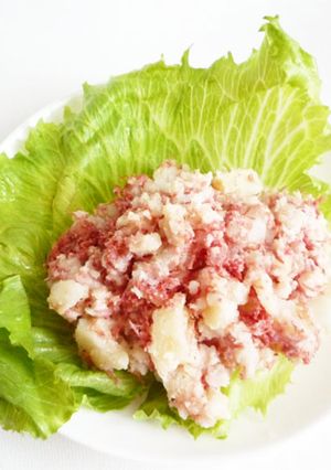 コンビーフポテトサラダ-レシピのメイン写真