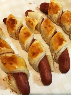 朝食やおやつに…!ソーセージパイ-レシピのメイン写真