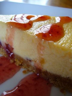 簡単で本格的なクランベリーチーズケーキ-レシピのメイン写真